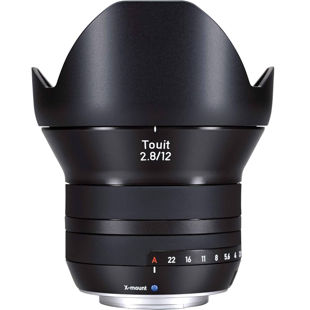 ZEISS Touit 2.8/12 Xマウントレンズ　フィルター付き Amazon.co.jp: ZEISS 単焦点レンズ Touit 2.8/12 Xマウント 12mm